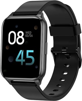 Smartwatch 1.69‘’ Tela Full Touch Colorida, IP68 à Prova d'água e com Monitor de Frequência Cardíaca, Tranya