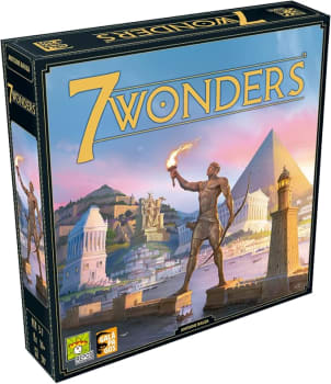 Galápagos, 7 Wonders 2ª Edição, Jogo de Tabuleiro de para Amigos, 3 a 7 jogadores, 30 minutos por partida