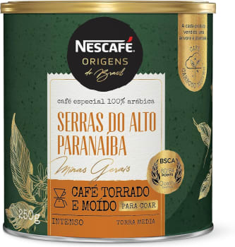 Café Torrado E Moído Nescafé Origens Serras do Alto Paranaíba - 250g