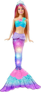 Barbie Dreamtopia Sereia Luzes e Brilhos, Mattel