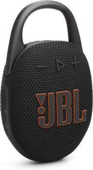 JBL Clip 5 Caixa De Som Portátil Sem Fio Bluetooth, Resistente à Água e Pó IP67, Até 12 Horas De Reprodução (Preto)