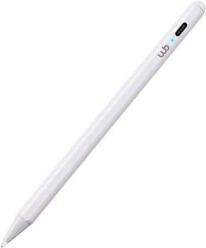 Caneta Pencil WB Para iPad com Palm Rejection e Ponta de Alta Precisão de 1.0mm - Branca