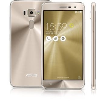 Smartphone Asus Zenfone 3 ZE552KL Dourado Dual Chip Hibrido Android 6.0 4G Wi-Fi Câmera 16MP