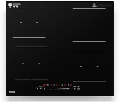 Cooktop de Indução Philco PCTQ1 Função Turbo 220V