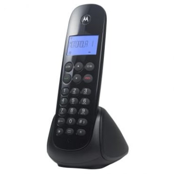 Telefone Sem Fio Motorola MOTO 700 - Identificador de Chamadas, Display Luminoso, DECT 6.0, Função Agenda