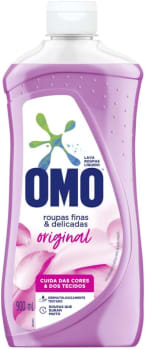 2 Unidades — OMO Roupas Finas E Delicadas Original - Sabão Liquido 900Ml