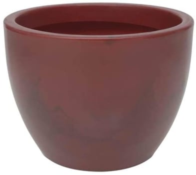 Vasart Verona Vaso De Flores, Antique Vermelho, 40x30cm