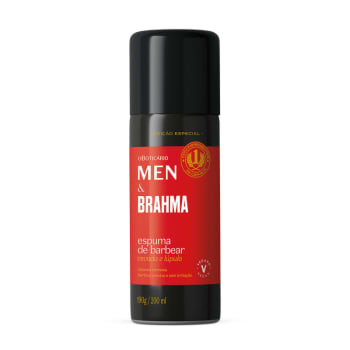 Espuma de Barbear Men E Brahma 190g