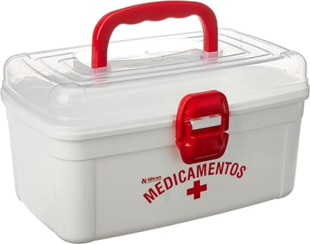 Caixa para Medicamentos Nitronplast Branco Media