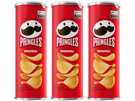 Kit Batata Pringles Original 104g 3 Unidades