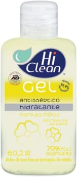 3 Unidades — Álcool Gel 70% Essência de Verbena Fórmula Hidratante - 70ml Cada