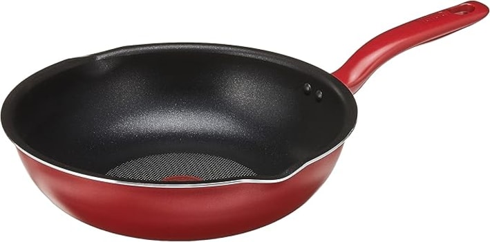 Frigideira Wok Com Indução Tefal So Chef 28cm Vermelha