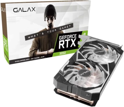 Placa de Video Galax GeForce RTX 3050 EX 1-Click OC 8GB GDDR6 128-bit 35NSL8MD6YEX