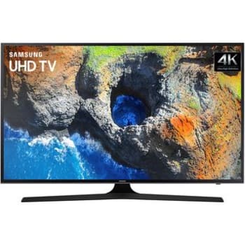 Smart TV LED 55" UHD 4K Samsung 55MU6100 com Conversor Digital 3 HDMI 2 USB Wi-Fi Integrado Plataforma Smart Tizen