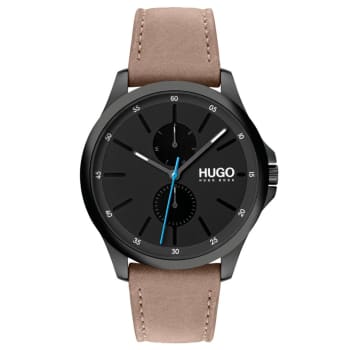 Relógio Hugo Boss Masculino Couro Bege - 1530122