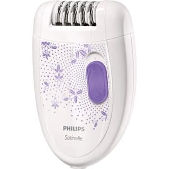 Depilador Elétrico Philips Satinelle HP6421/31 Branco e Roxo