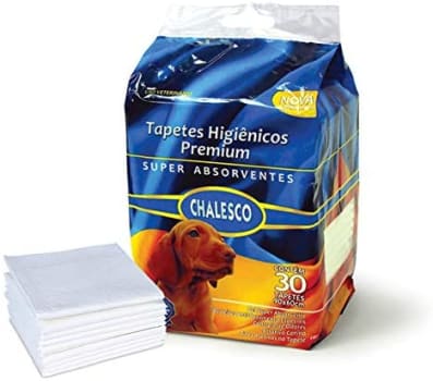  Tapete Higiênico Chalesco Premium para Cães com 30 unidades 