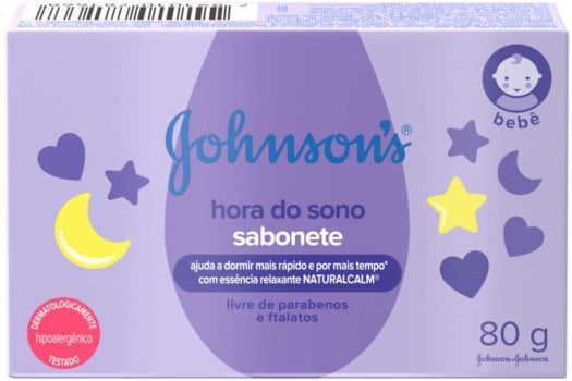 10 Unidades - Sabonete Barra para Bebê Hora do Sono Johnson's - 80g