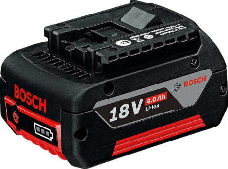 Bateria de Íons de Lítio 18V Bosch GBA 18V 4,0Ah