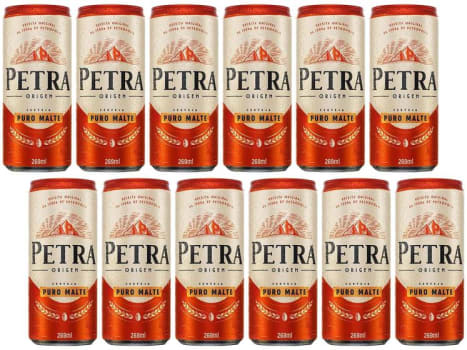 12 Unidades — Cerveja Petra Puro Malte - 269ml