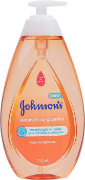 Sabonete Líquido Johnson's Baby Glicerina Da Cabeça Aos Pés 750ml