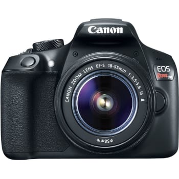 Câmera Digital DSLR Canon EOS Rebel T6 com 18MP, LCD 3.0”, Sensor CMOS, Full HD e Wi-Fi