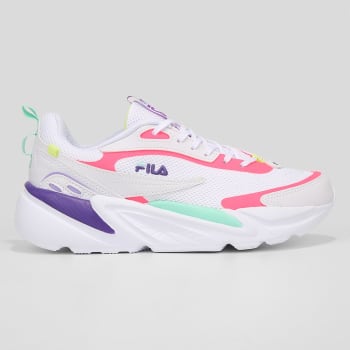 Tênis Fila Rt-Low Feminino - Branco+Rosa