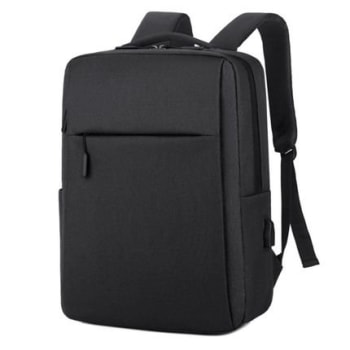 Mochila Masculina Para Notebook Reforçada Bolsa Trabalho Star Shop Preto