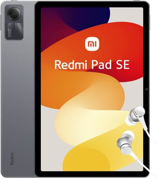 Xiaomi Redmi Pad SE Tablet de 11", WiFi, ecrã FHD de 90 Hz, 4 GB de RAM, 128 GB de ROM, bateria de 8000 mAh, versão ES, cinzento