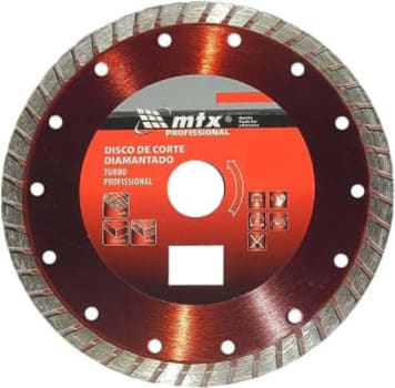 10 Unidades Mtx Disco De Corte Diamantado Turbo 110 X 2 0 X 20 0 Mm