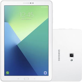 Tablet Samsung Galaxy Tab A SM-P585M 16GB Wi-Fi 4G Tela 10.1" Android Processador Octa-Core - Branco