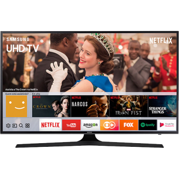 Smart TV LED 43" Samsung 43MU6100 UHD 4K HDR Premium com Conversor Digital 3 HDMI 2 USB 120Hz
