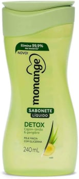 4 Unidades Sabonete Monage Detox 240ml