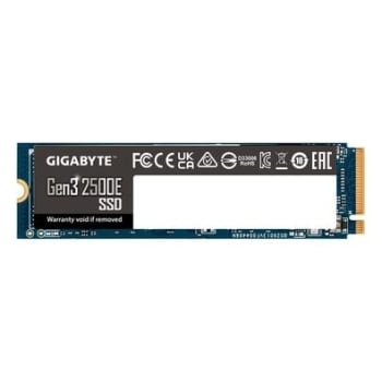 SSD Gigabyte Gen3 2500E 1TB PCIe 3.0x4 NVMe1.3 Leitura:2400MB/s e Gravação:1800MB/s - G325E1TB