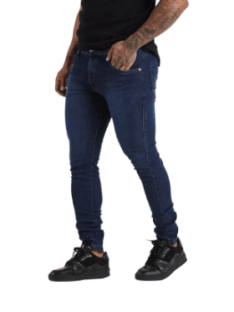 Calça Jeans Masculina Skinny Com Super Lycra Linha Premium