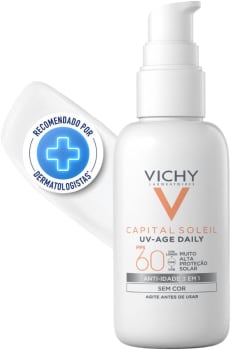 Protetor Solar Facial Vichy Capital Soleil UV-Age Daily FPS 60 - 40g