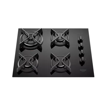 Cooktop Dako Supreme A Gás 4 Bocas Automático E Tripla Chama Bivolt