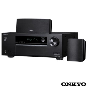 Receiver Onkyo com 5.1 Canais, 105 W por canal, HDMI e USB - HT-S3800 - ONHTS3800PTO