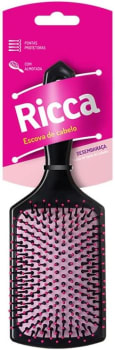 Escova Racket, Ricca, Preto