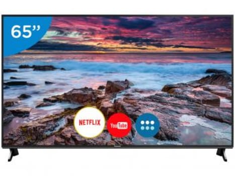 Smart TV 4K LED 65” Panasonic TC-65FX600B - Wi-Fi Conversor Digital 3 HDMI 3 USB - Magazine Ofertaesperta