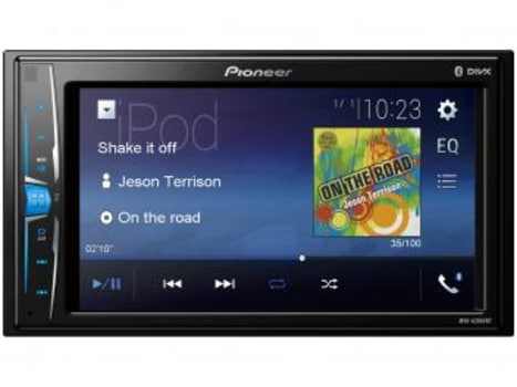 Multimidia Automotivo Pioneer MVH-A208VBT LCD 6,2” - Bluetooth 23 W RMS Entrada para Câmera de Ré USB