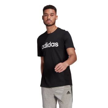 Camiseta Adidas Logo Linear Masculina - Preto