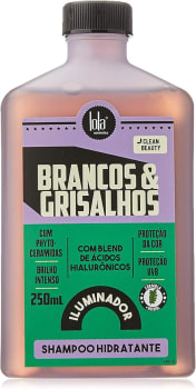 Brancos e Grisalhos Shampoo Hidratante 250Ml, Lola Cosmetics