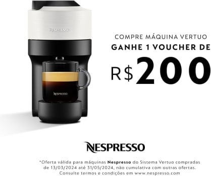 Cafeteira Nespresso Vertuo Pop