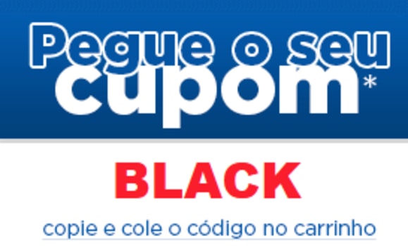 Cupom BLACK -  Mais 20% de Desconto na Lista Selecionada!