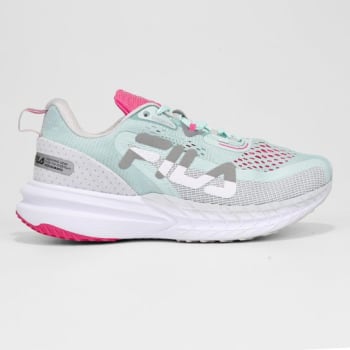 Tênis Fila Racer T2 Feminino - Azul+Rosa