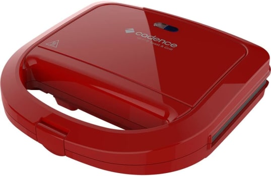 Sanduicheira Minigrill Cadence Colors SAN261, 127V (Vermelho)