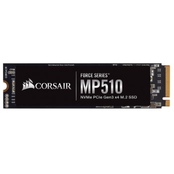 SSD Corsair Force Series MP510 480GB M.2 2280 NVMe Leitura 3480MB/s Gravação 2000MB/s - CSSD-F480GBMP510
