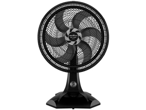 Ventilador de Mesa Britânia BVT301 30cm - 6 Pás 3 Velocidades Preto - Ventilador - Magazine {{route.pmdStoreName}}