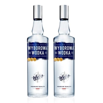 Kit Vodka Wyborowa 750ml - 2 Unidades